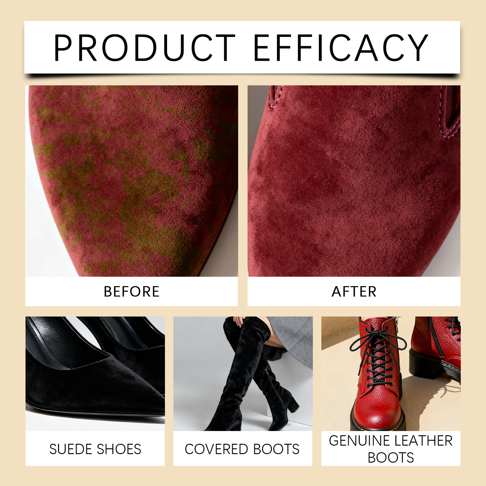 Suede Cleaner Spray Nubuck Car - Sneaker Care avis et prix