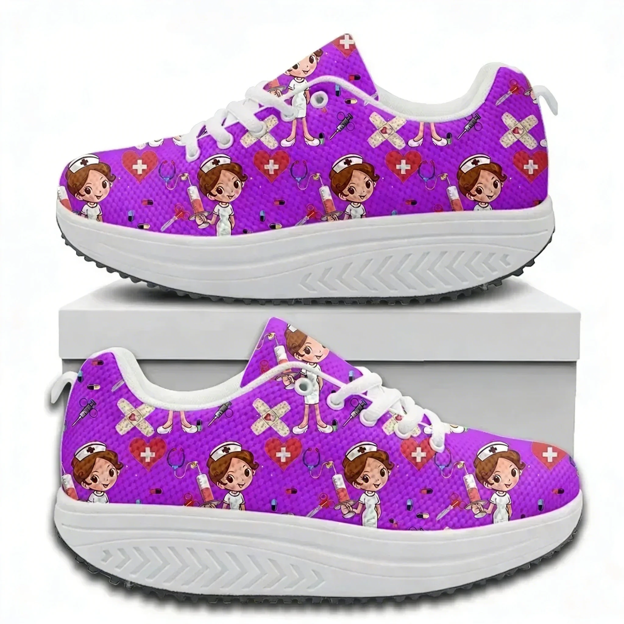 Comfort Lace-up Platform Sneak - Sneaker Care avis et prix