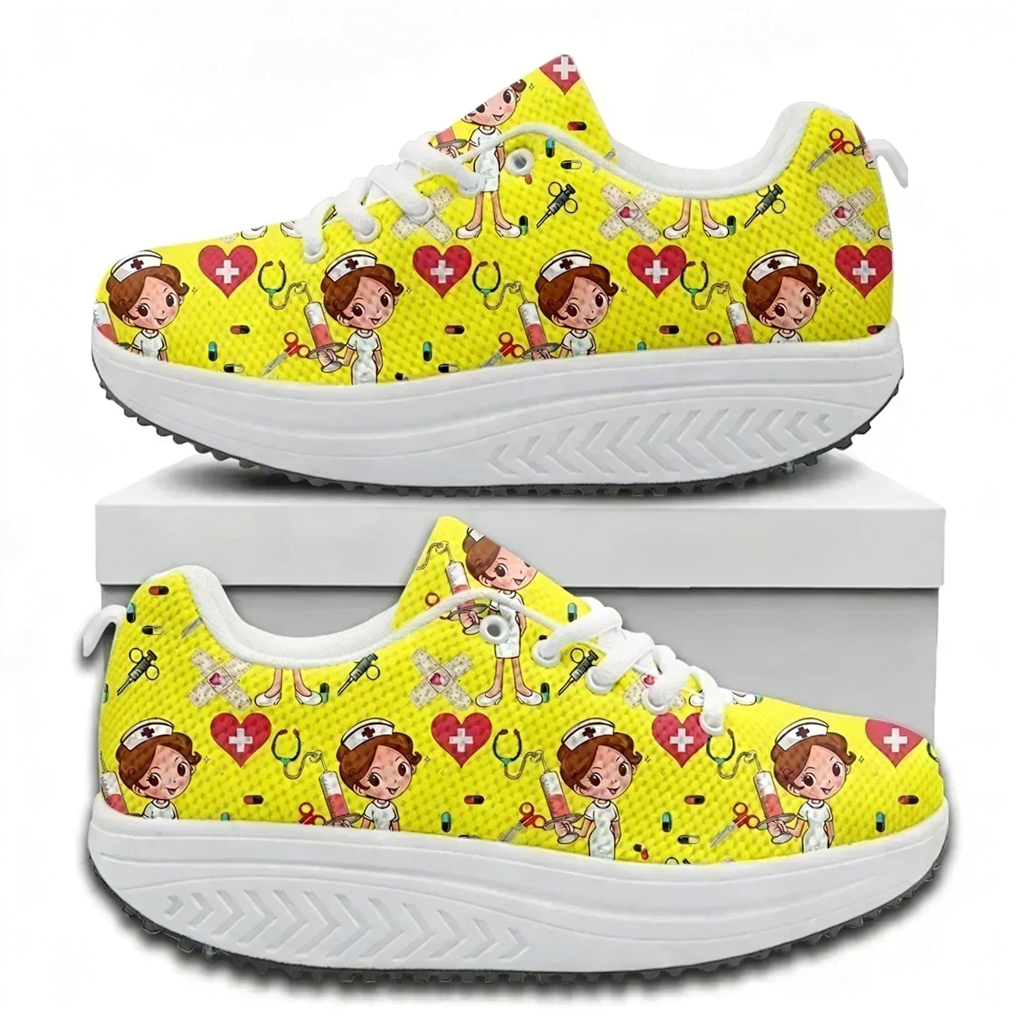 Comfort Lace-up Platform Sneak - Sneaker Care avis et prix