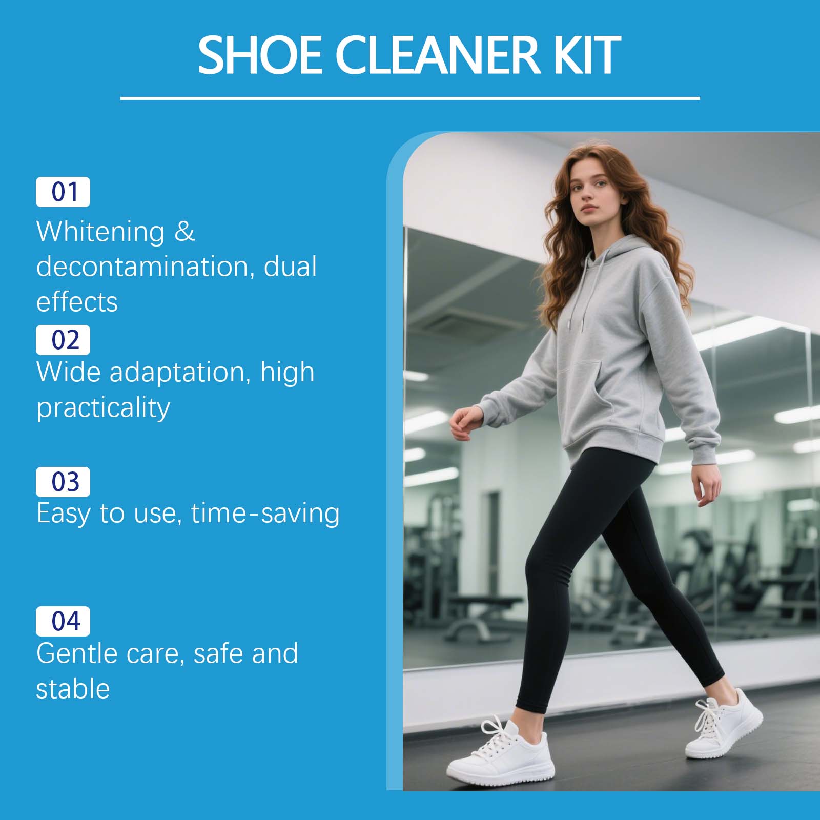 Shoes Whitening Gel Kit With T - Sneaker Care Whitener avis et prix