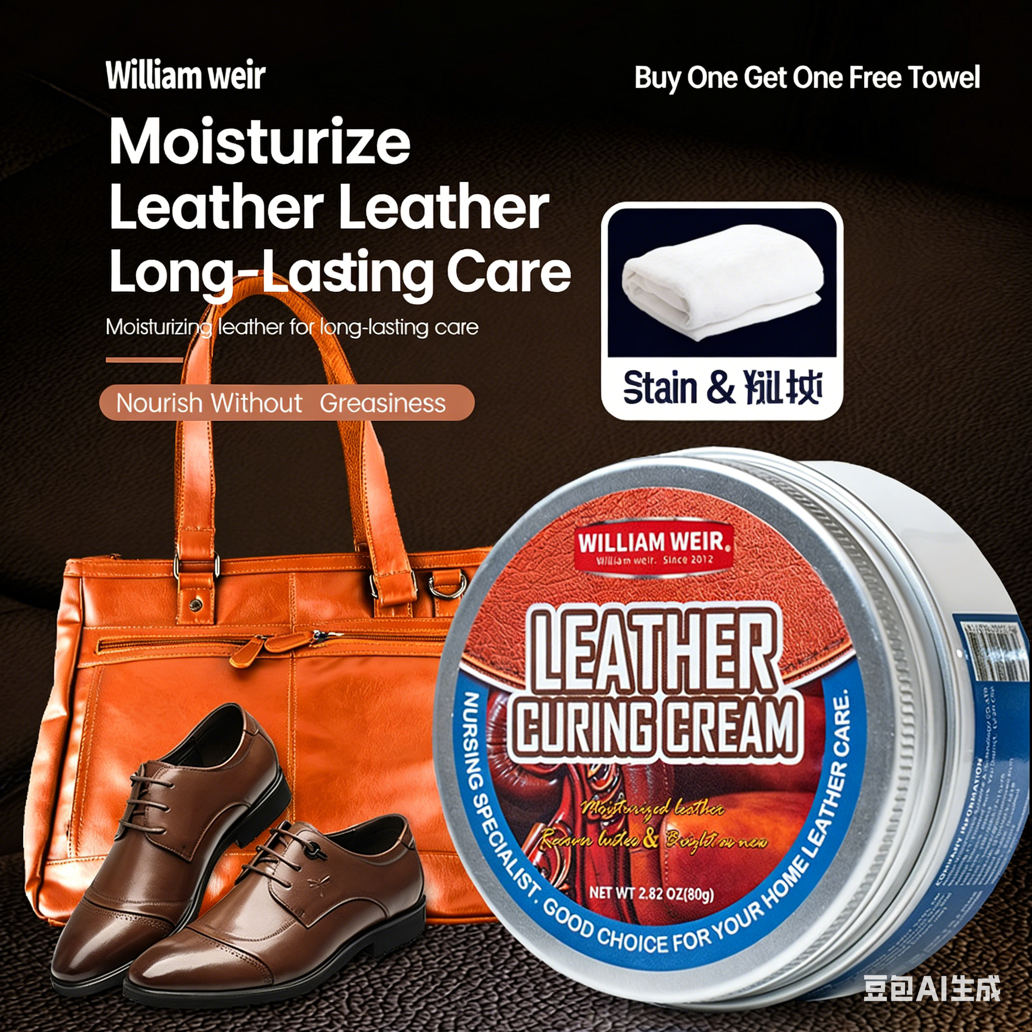 Leather nourishing cream, leat - Shoe Polish Cream avis et prix