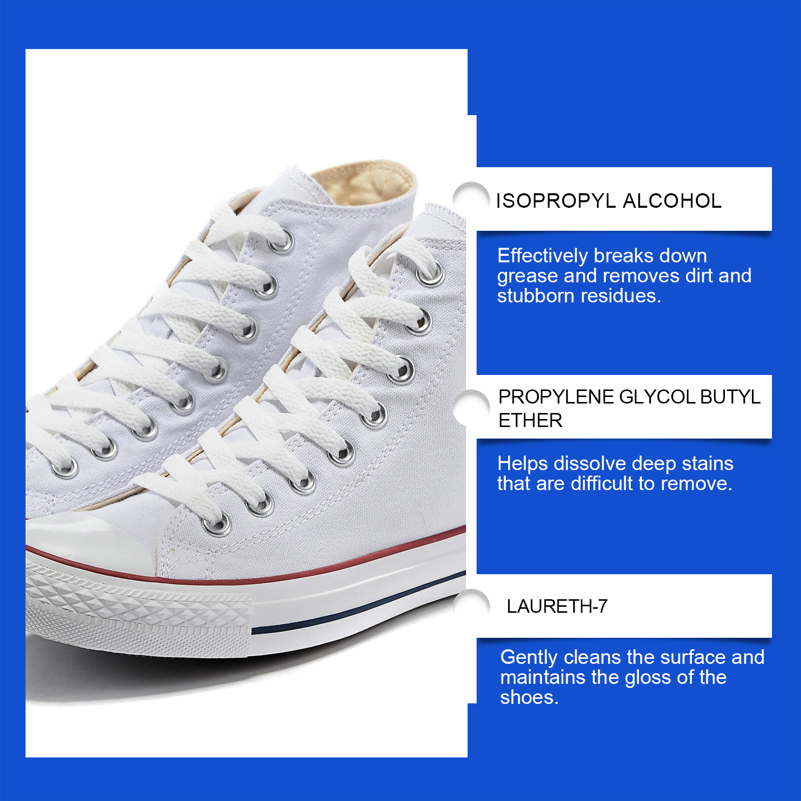 White Shoes Foam Cleaner No Ri - Sneaker Care Whitener avis et prix