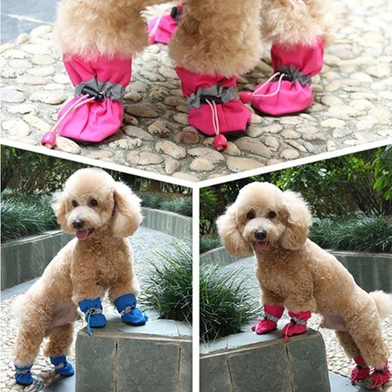 New 4pcs Waterproof Pet Dog Sh - Shoe Polish Cream avis et prix