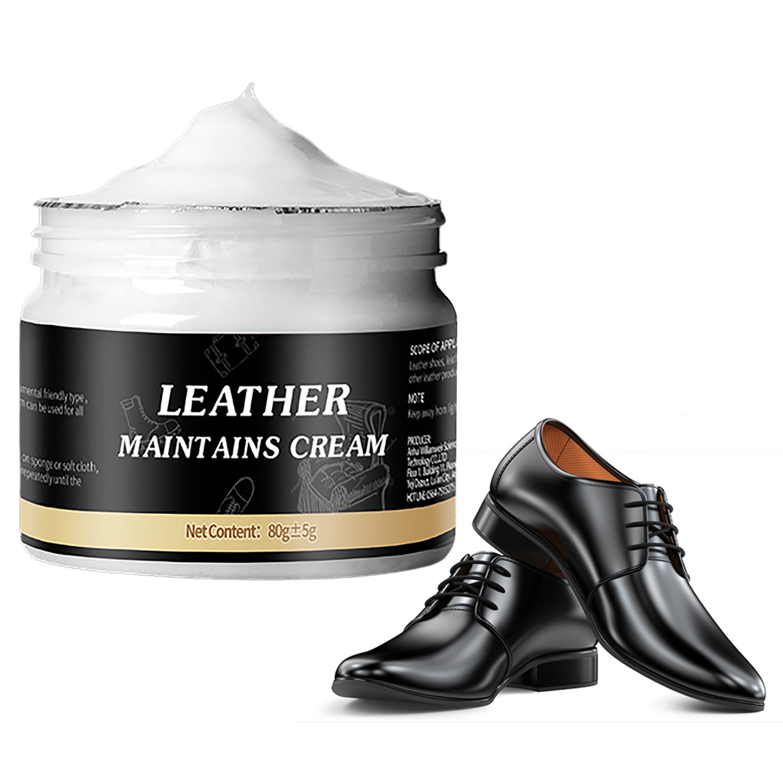 Leather Cream Leather Conditio - Shoe Polish Cream avis et prix